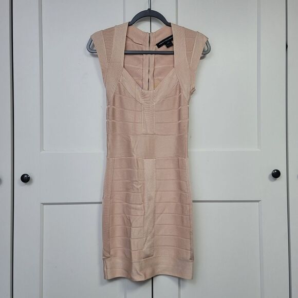 French Connection womens bandage bodycon dress, size 4 - Picture 4 of 8